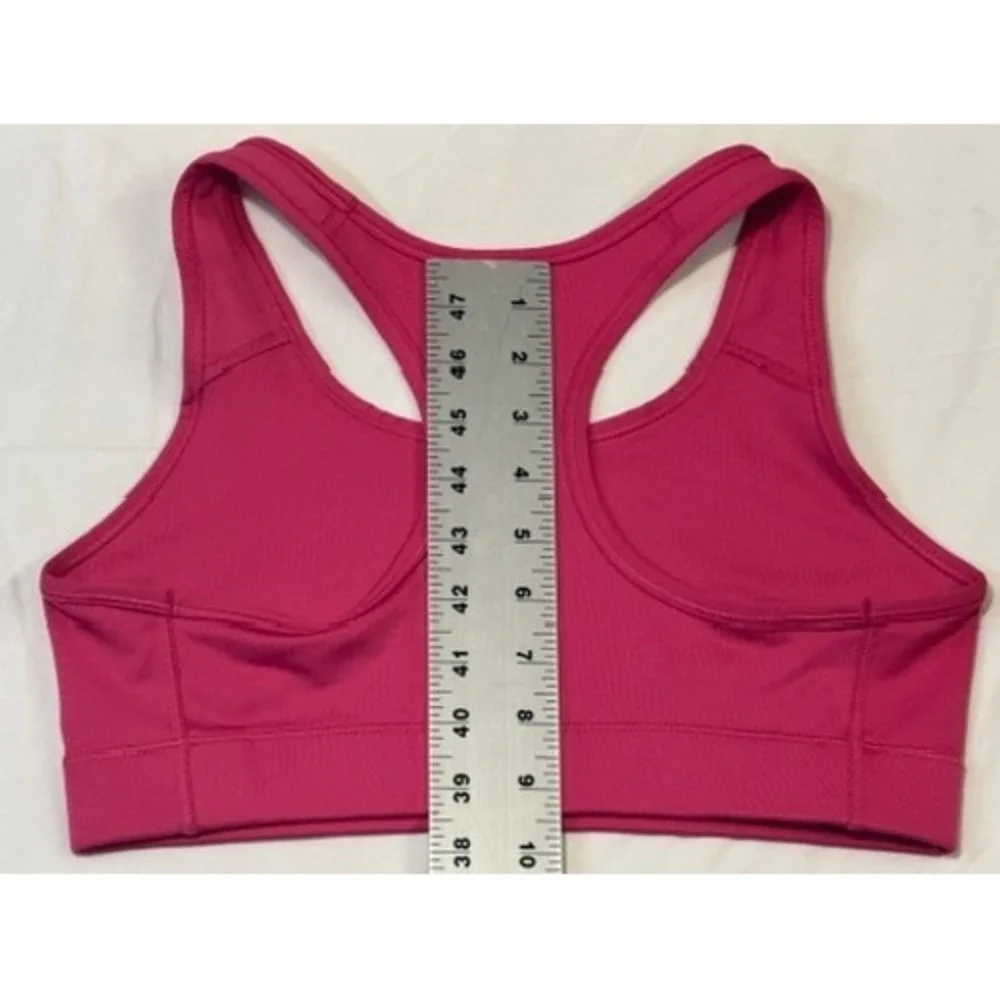 Nike Dri-FIT Womens Pink Racerback Sports Bra Medium Support Gym Training M